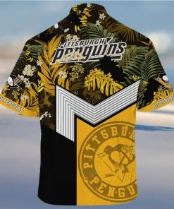 Pittsburgh Penguins NHL Flower Tropical Hawaiian Shirts