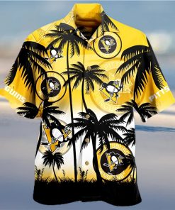 Pittsburgh Penguins Palm Tree NHL Hawaiian Shirt