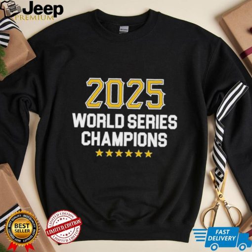 Pittsburgh Pirates 2025 World Series Champions Shirt