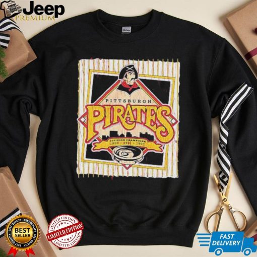 Pittsburgh Pirates Division Champions 1990 1991 1992 Shirt