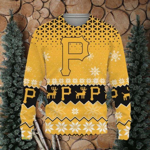 Pittsburgh Pirates Sports Football American Knitted Christmas 3D Sweater Gift Holidays