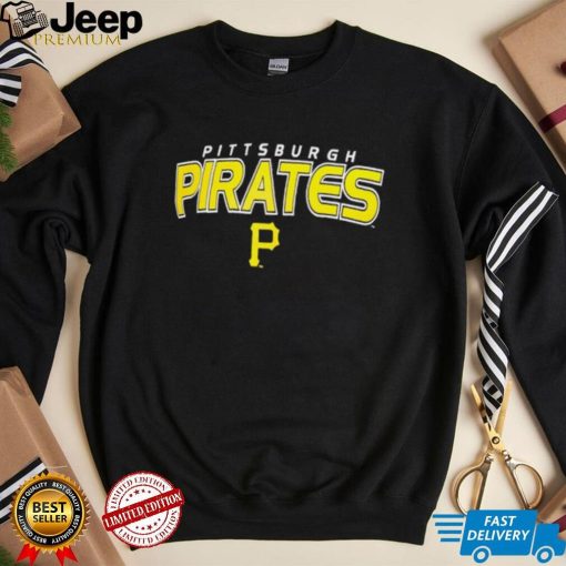 Pittsburgh Pirates Stitches Black Shirt