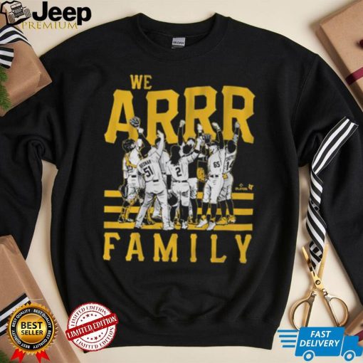 Pittsburgh Pirates We Arrr Family Shirt