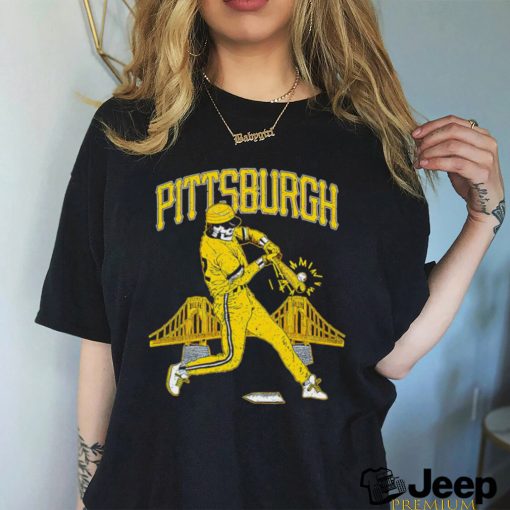 Pittsburgh Pirates skeleton baseball shirt