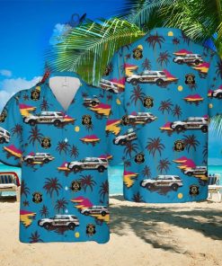 Pittsburgh Police Department Squad Car Hawaiian Shirt