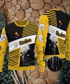 Pittsburgh Steelers 3D Woolen Sweater Snowflake Gift For Men And Women