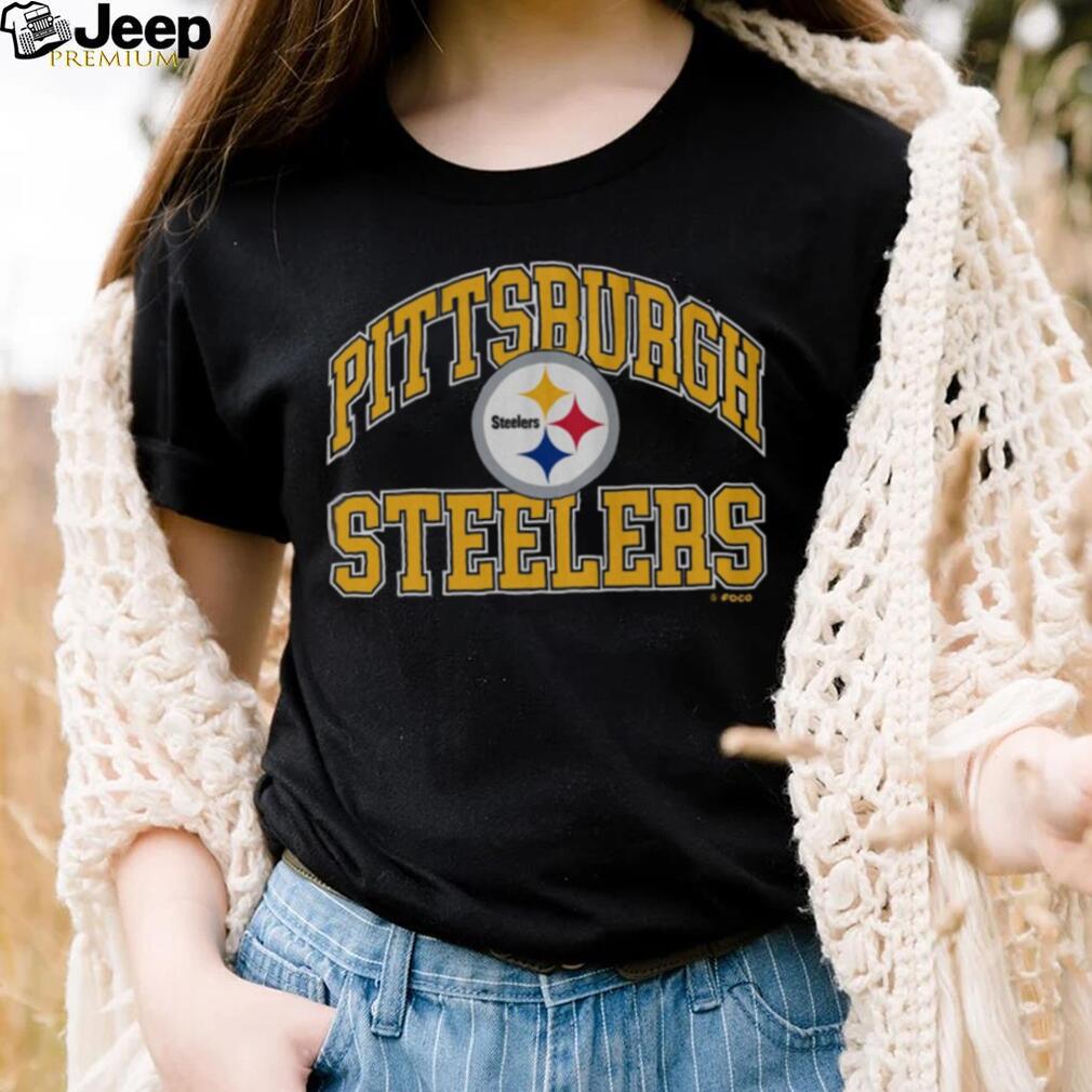 Pittsburgh Steelers Arched Wordmark T Shirt