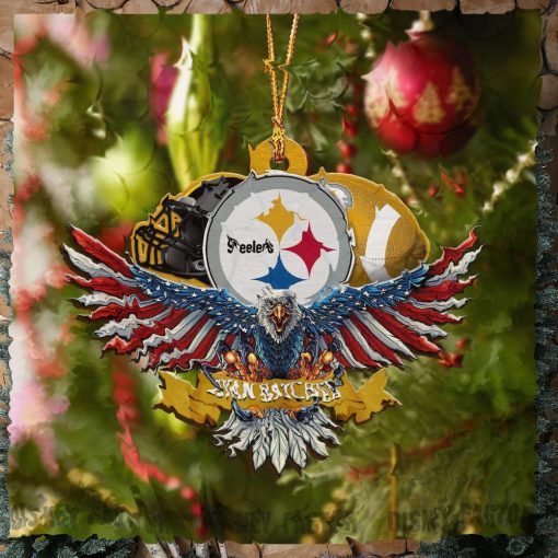 Pittsburgh Steelers Decorations, Eagles Christmas Ornaments