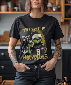 Pittsburgh Steelers Grinch They Hate Us Because Ain’t Us Wolverines Shirt