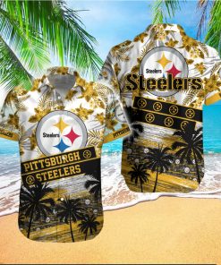 Pittsburgh Steelers Hawaiian Shirt And Beach Short