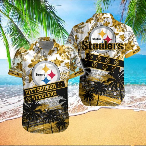 Pittsburgh Steelers Hawaiian Shirt And Beach Short