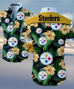 Pittsburgh Steelers Logo Football Fans Love Hawaiian Summer Beach Shirt