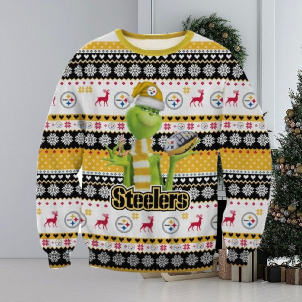 Steelers ugly christmas outlet sweater womens