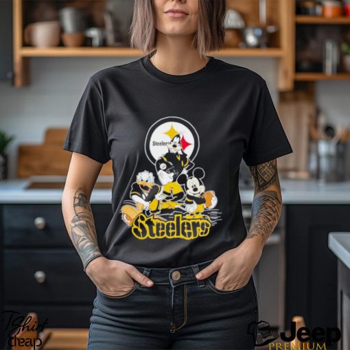 Pittsburgh Steelers Mickey Mouse Donald Duck Goofy shirt