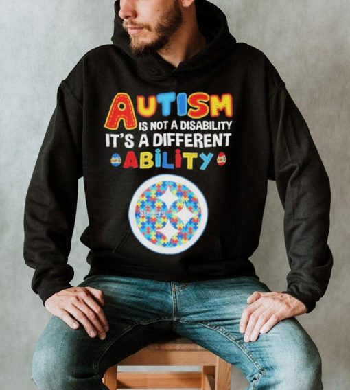 Pittsburgh Steelers NFL Autism Is Not A Disability 2024 Shirt