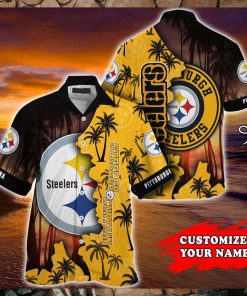 Pittsburgh Steelers NFL Customized Summer Hawaii Shirt For Sports Enthusiasts