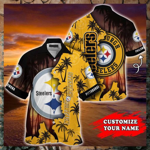 Pittsburgh Steelers NFL Customized Summer Hawaii Shirt For Sports Enthusiasts