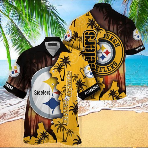 Pittsburgh Steelers NFL Customized Summer Hawaiian Shirt