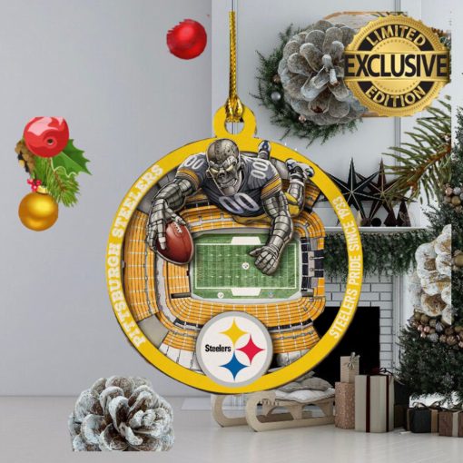 Pittsburgh Steelers NFL Mascot 2023 Holiday Gifts Christmas Decorations Ornament