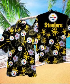 Pittsburgh Steelers Nfl Hawaiian Shirt Short 3d For Fans