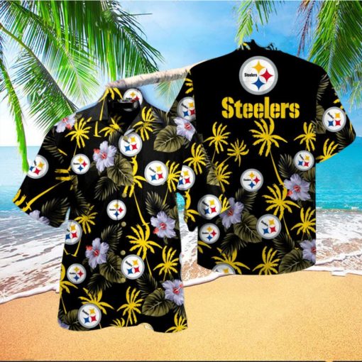 Pittsburgh Steelers Nfl Hawaiian Shirt Short 3d For Fans