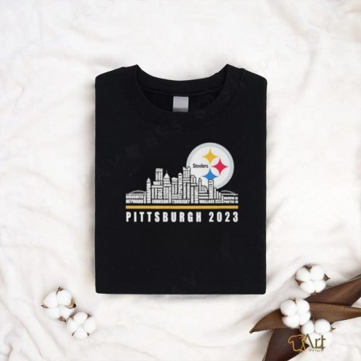 Pittsburgh Steelers Players Names City Skyline 2023 Season Shirt