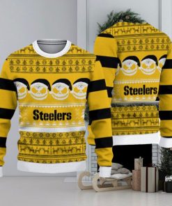 Pittsburgh Steelers Pumpkin Christmas Sweater