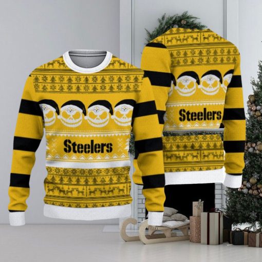 Pittsburgh Steelers Pumpkin Christmas Sweater