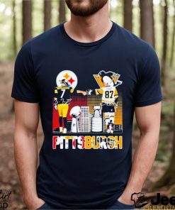 Pittsburgh Steelers Roethlisberger And Pittsburgh Penguins Shirt