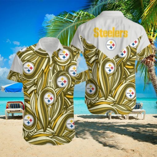 Pittsburgh Steelers Short Sleeve Bright Hawaiian Shirt Gift Summer