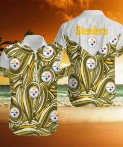 Steelers short outlet sleeve hoodie