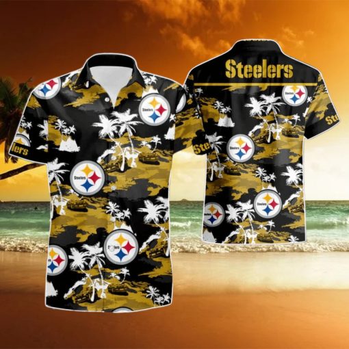 Pittsburgh Steelers Tommy Bahama Summer Hawaiian Shirt