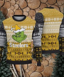 Pittsburgh Steelers Ugly Christmas Grch Xmas Sweater Gathering Gift Mens Women