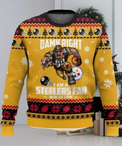 Pittsburgh Steelers Ugly Sweater 3D Printed Men And Women Christmas Gift