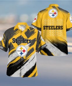 Pittsburgh Steelers Vintage Classic Button Shirt Hawaiian Shirt Gift For Fans