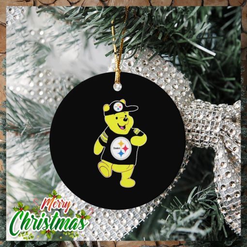 Pittsburgh Steelers Winnie The Pooh Ornament