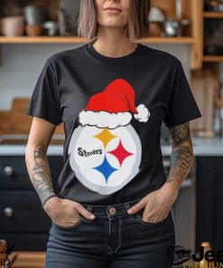 Pittsburgh Steelers logo Santa Hat Christmas 2023 Shirt