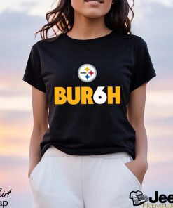 Pittsburgh Steelers team bur6h American foolball logo shirt