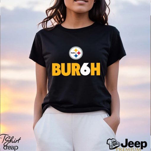 Pittsburgh Steelers team bur6h American foolball logo shirt