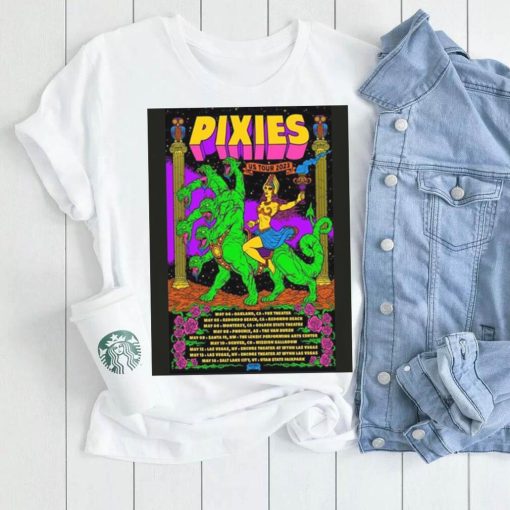 Pixies tour north America 2023 poster shirt