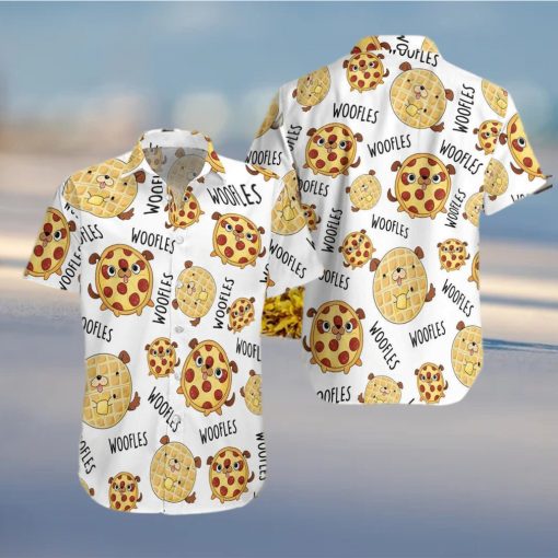 Pizza And Cake Woofles Aloha Hawaiian Shirts