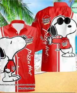 Pizza Hut Snoopy Shirt Hawaiian Shirt