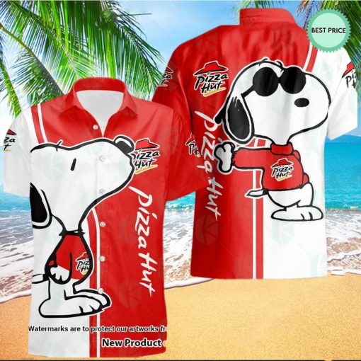 Pizza Hut Snoopy Shirt  Hawaiian Shirt