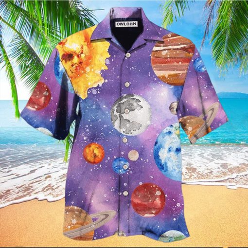 Planet Solar System Awesome Hawaiian Shirt