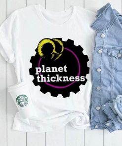 Planet Thickness logo shirt