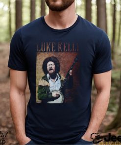 Playing Guitar Luke Kelly shirt