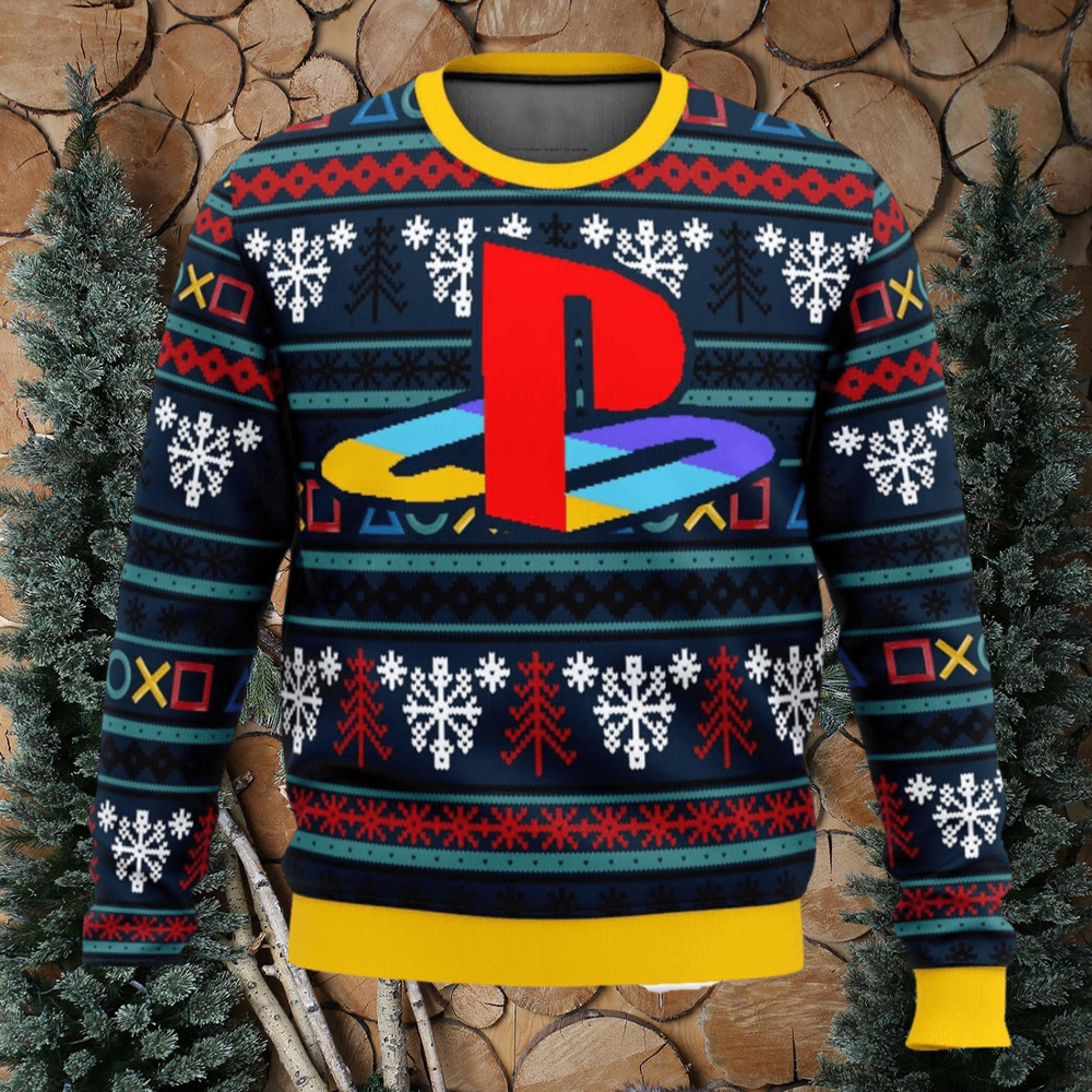 Ugly christmas sweater clearance playstation