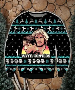 Point Break Knitting Pattern 3D Print Ugly Christmas Sweater Perfect Holiday Gift