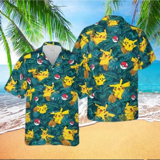 Pokemon Anime Hawaiian Shirt