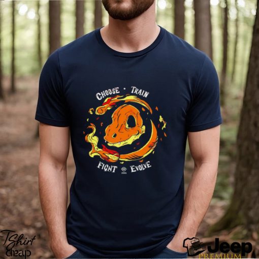 Pokemon Charmander skull fire choose train fight evolve 1996 shirt